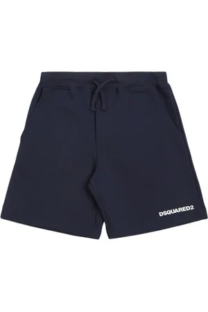 Dsquared2 Shorts Deportivos De Algodón Estampados
