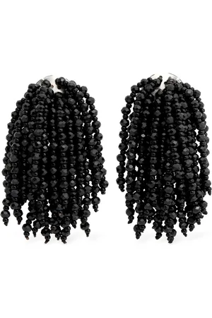 Max Mara Pendientes De Clip Con Cuentas