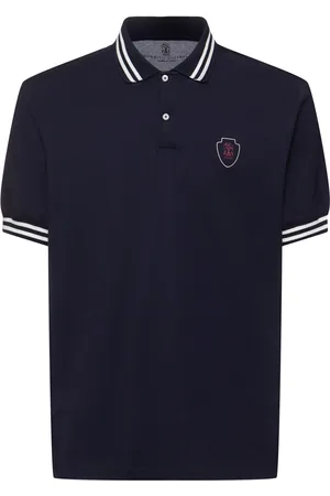 Brunello Cucinelli Polo De Algodón Jersey
