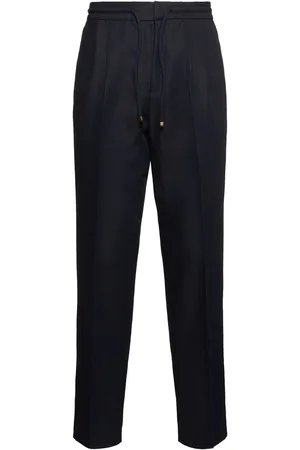 Brunello Cucinelli Pantalones De Lino Y Algodón
