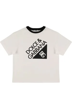 Dolce & Gabbana Camiseta De Algodón Jersey Con Logo