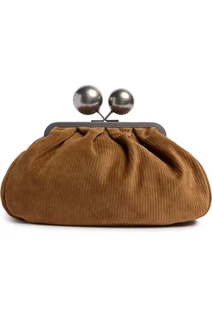 Max Mara Clutch Destino De Pana