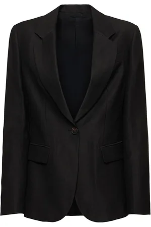 Brunello Cucinelli Blazer De Sarga De Lino