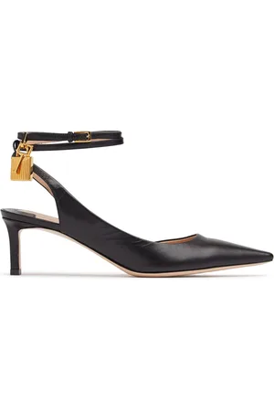 Tom Ford Zapatos De Tacón Padlock De Piel 85mm