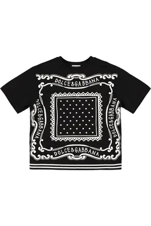 Dolce & Gabbana Camiseta De Jersey De Algodón Estampada
