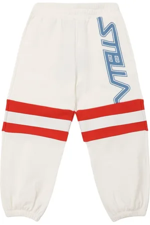 Stella McCartney Pantalones Deportivos De Algodón Estampados