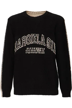 Maison Margiela Suéter De Algodón Y Lino