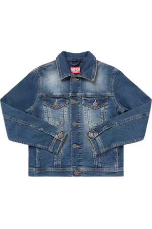 Diesel Chaqueta De Denim De Algodón Stretch