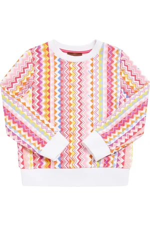 Missoni Sudadera De Algodón Estampada