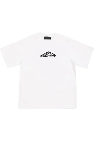 Dsquared2 Camiseta De Jersey De Algodón Estampada