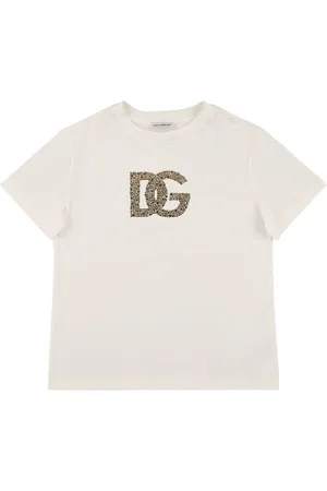 Dolce & Gabbana Camiseta De Jersey De Algodón Con Decoraciones