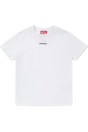 Diesel Camiseta De Jersey De Algodón Estampada