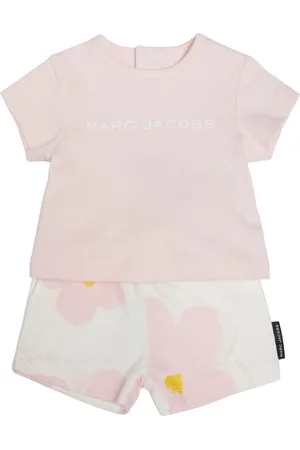Marc Jacobs Camiseta Y Shorts De Algodón Interlock