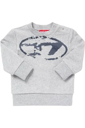 Diesel Sudadera De Algodón Estampada