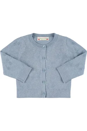 BONPOINT Cárdigan De Punto De Algodón Y Cashmere
