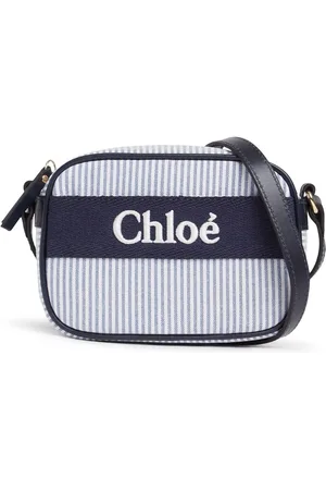 Chloé Bolso De Algodón Con Rayas