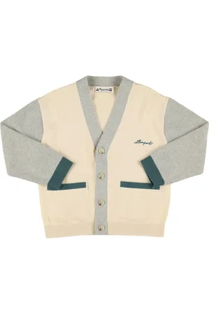 BONPOINT Cárdigan De Punto De Algodón Y Cashmere