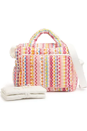 Missoni Bolso Cambiador De Nylon Con Estampado