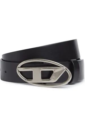 Diesel Cinturón De Piel Con Logo
