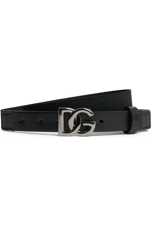 Dolce & Gabbana Cinturón De Piel Con Logo