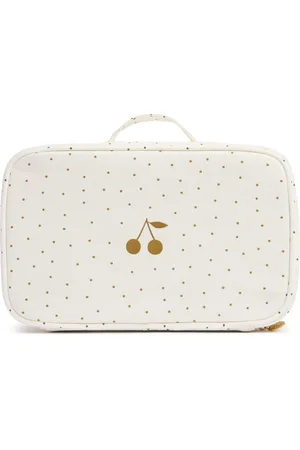 BONPOINT Maleta Pequeña De Algodón Estampada
