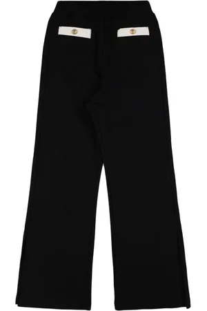 Balmain Pantalones De Felpa De Algodón