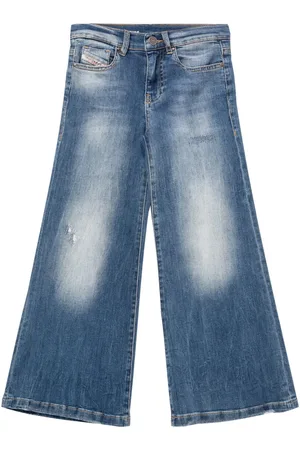 Diesel Jeans Acampanados De Algodón