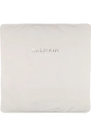 Balmain Manta Acolchada De Algodón