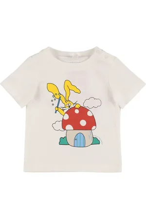 Stella McCartney Camiseta De Jersey De Algodón Estampada