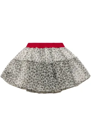MONNALISA Minifalda De Tul Estampado