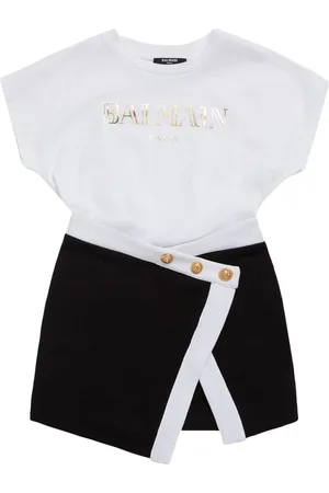 Balmain Vestido De Algodón