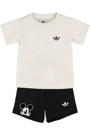 adidas Shorts Y Camiseta De Algodón Jersey Estampado