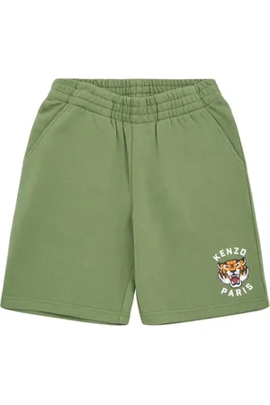 Kenzo Shorts Deportivos De Algodón