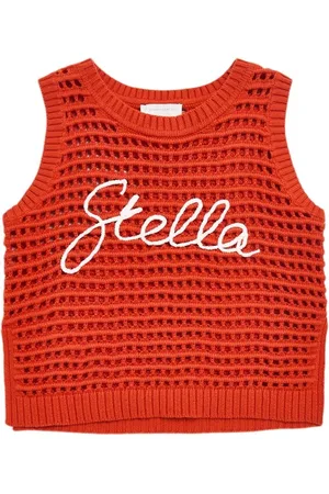 Stella McCartney Top De Punto De Algodón