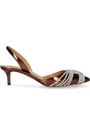 Aquazzura Zapatos De Tacón Espejados 50mm