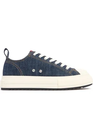 Dsquared2 Sneakers Bajas De Lona De Algodón