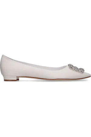 Manolo Blahnik Zapatos Planos De Tarlatán 10mm