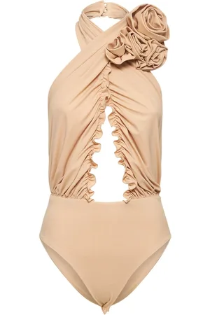 MAGDA BUTRYM Body De Jersey Con Aberturas