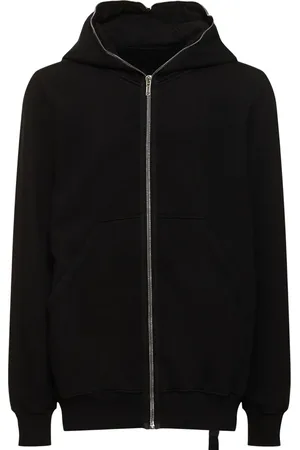 Rick Owens Sudadera De Algodón Con Capucha