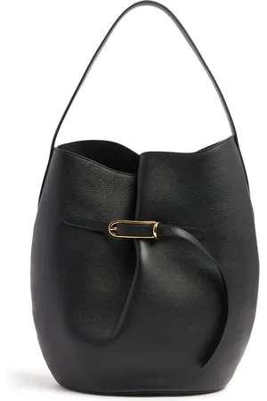Little Liffner Bolso Grande Belted Bucket De Piel De Grano