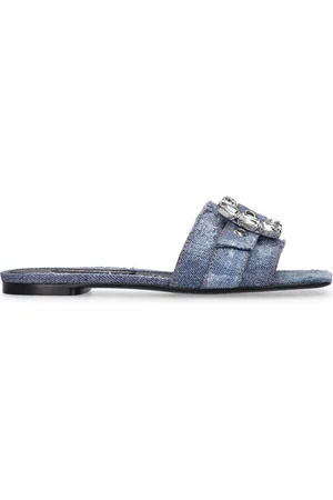 Dolce & Gabbana Zapatos Planos De Denim Patchwork