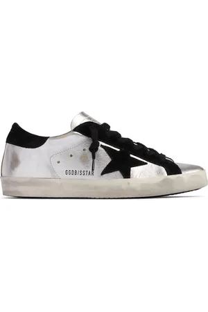 Golden Goose Sneakers Super-star De Piel Metalizada 20mm