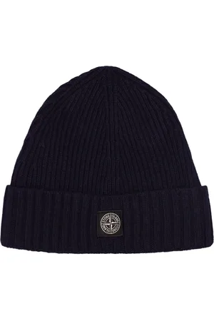 Stone Island Gorro Beanie De Lana Con Logo