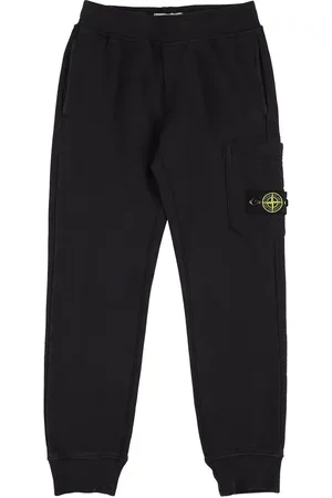 Stone Island Pantalones Deportivos De Algodón Stretch