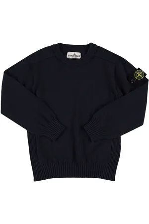Stone Island Suéter De Punto De Algodón Y Nylon