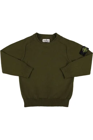 Stone Island Suéter De Punto De Algodón Orgánico