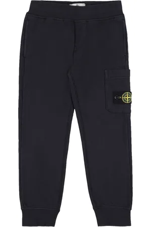 Stone Island Pantalones Deportivos De Algodón Orgánico