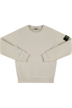 Stone Island Sudadera De Algodón Orgánico