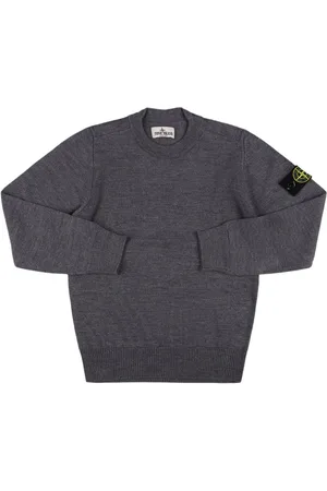Stone Island Suéter De Punto De Lana Virgen