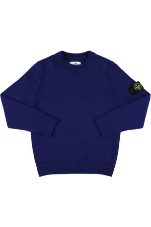 Stone Island Suéter De Punto De Mezcla De Lana